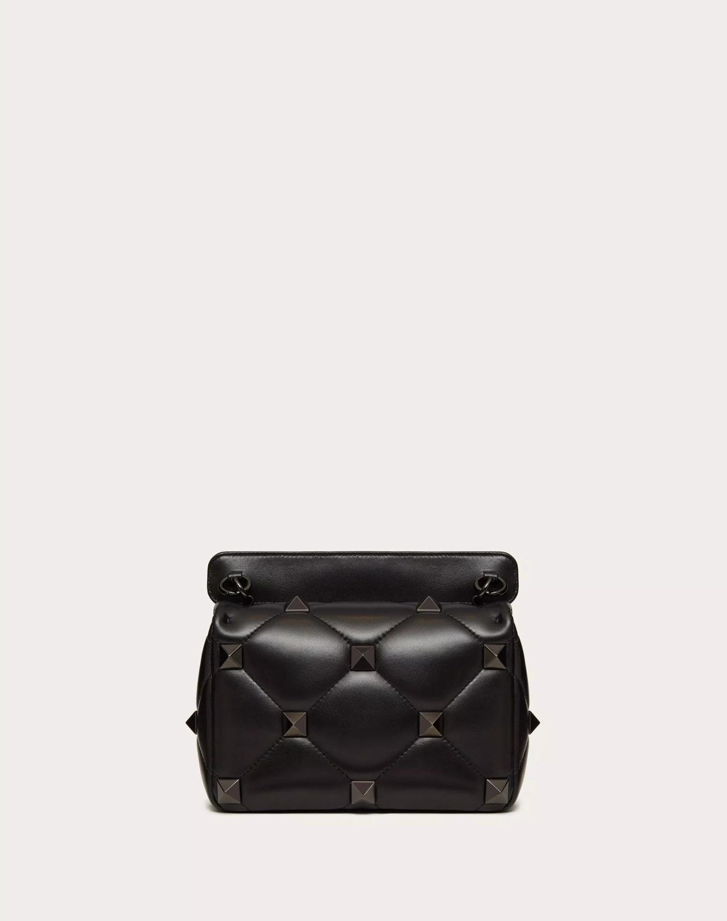 MEDIUM ROMAN STUD THE SHOULDER BAG IN NAPPA WITH CHAIN AND TONE-ON-TONE STUDS